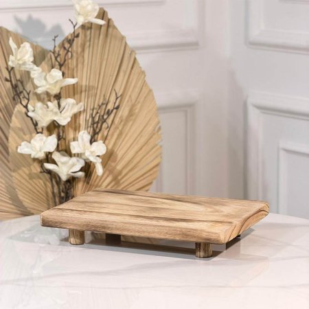 كوستر خشب 20/30 موشح بني بارجل A33/5 =و1