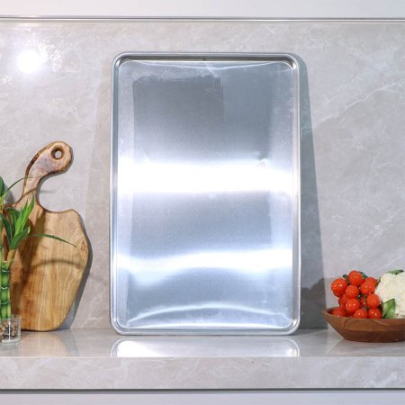 صينية مطاعم مستطيل 60*40*3سم ستانلس ستيل K66/3 =و1