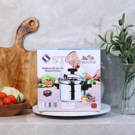 طنجرة ضغط المنيوم 8لتر 24سم STIA ++