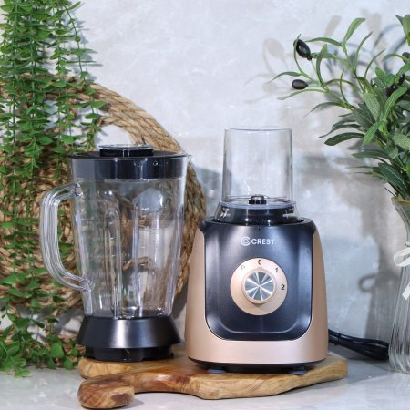 طقم خلاط + مطحنة اسود  ADC برونزي CR-5071 +