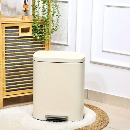 سطل دعسة تنك بيج مستطيل 20لتر مع دلو QJH1620-BG +ط5 A