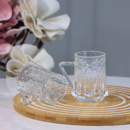 طقم كاسة شاي/12زجاج سادة مثلج KX2175-B ++ج7