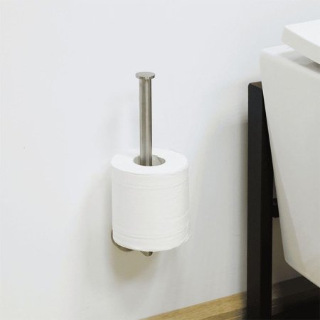 حمالة كرار محارم مطبخ تلزيق ستانلس ستيل ZD175/4 =ض1