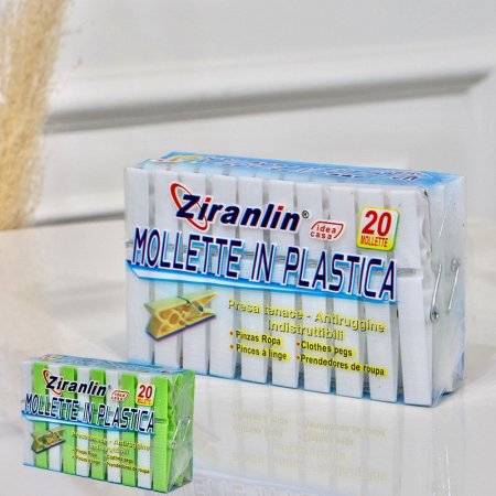 ملاقط غسيل/20 بلاستك ملون AC64/2 + AC64/3 =ض1