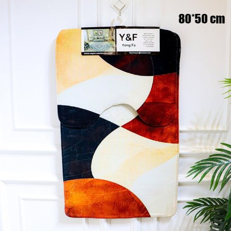 طقم/2 دعسة حمام 80*50سم ملون K162/1 =ض5