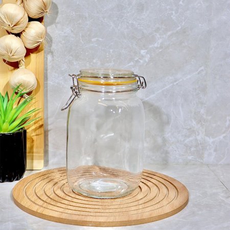 مطربان زجاج سادة 1.5لتر ضغط مربع k34/4 =ض3
