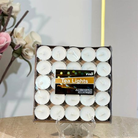 طقم شمعة معطرة/50 ستانليس ستيل 3سم سكني GF1/21 =ب6