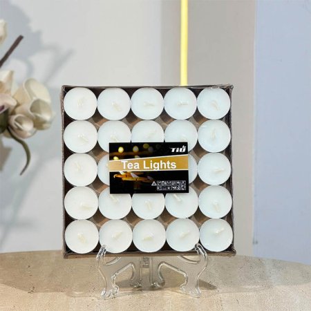 طقم شمعة معطرة/50 ستانليس ستيل 4سم سكني GF1/22 =ب6
