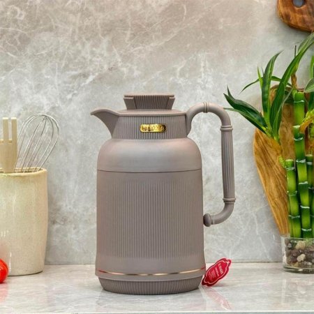 تيرموس قهوة 1لتر بلاستيك ملون غطا ضغط  GF42/2 =ب4