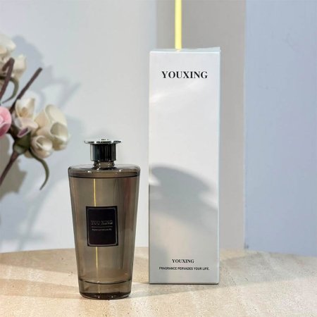 معطر جو سائل 200مل مع عيدان علبة زجاج اسطواني GF1/20 =ب6