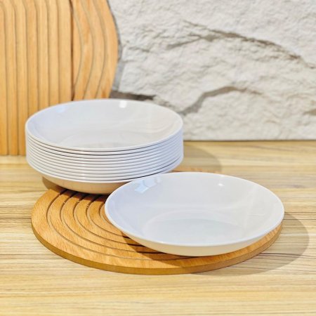 صحن جور 7.5" ميلامين ابيض K182/11 =ض7