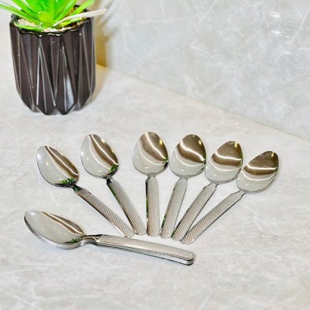 معالق طعام صغير/12 ستانلس ستيل مبزر K139/2 =ض7