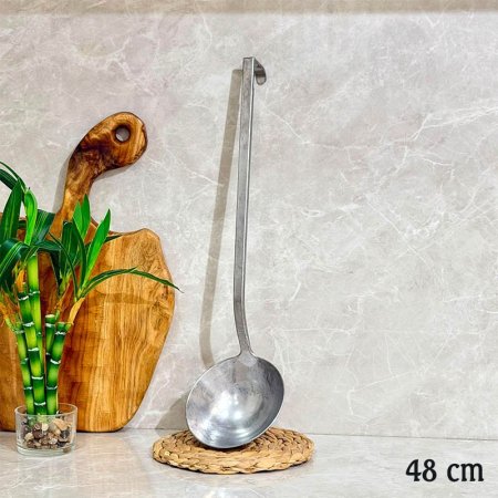 مغرفة المنيوم 48سم يد طويل ملتوية GF221/2 =ب11