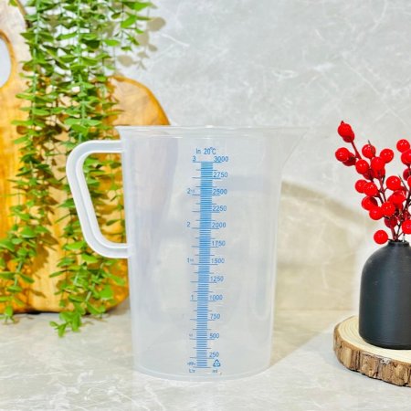 كوز عيارات 3لتر K64/2 بلاستك شفاف =VGR2
