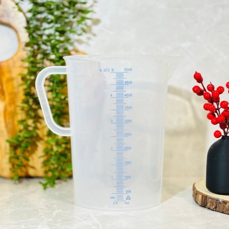 كوز عيارات 5لتر K64/3 بلاستك شفاف =VGR2