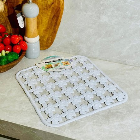 كوستر مجلى مربع 30سم  K302/15 سلكون مورد ملون =VGR1