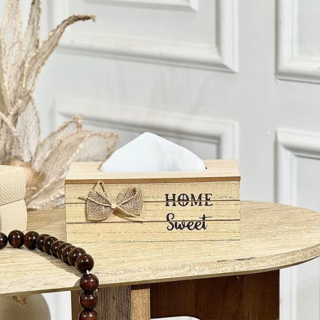 بكيت محارم مكتب HOME خشب بني GF144/1 =ط4-3