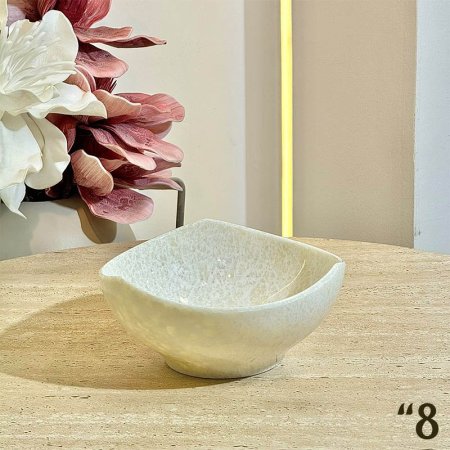 جاط سلطة 8" ميلامين رخام بيج A70/17 =ب18