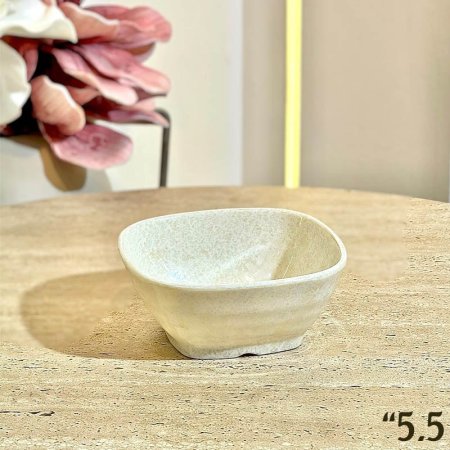صحن مربع 5.5" ميلامين رخام بيج GF165/14 =ب18