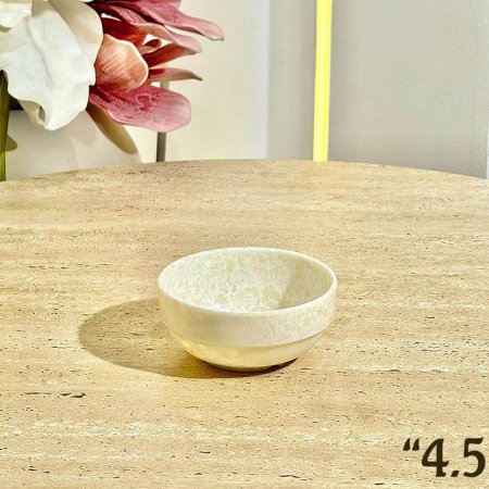 زبدية 4.5" ميلامين رخام بيج GF165/28 =ب18