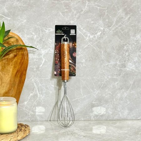 خفاقة بيض صغير ستانلس ستيل ECO يد خشب GF159/12 =ب13