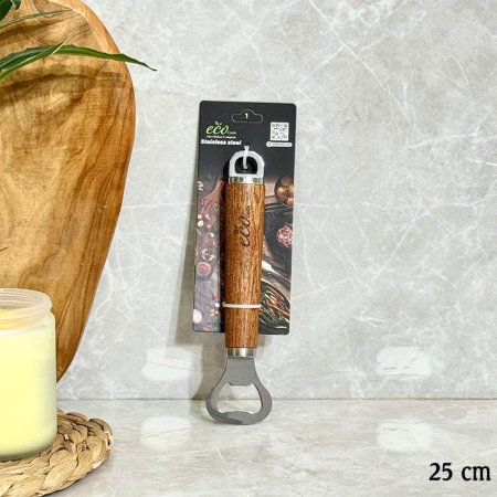 مفتاح علب 25سم ستانلس ستيل ECO يد خشب GF159/14 =ب13