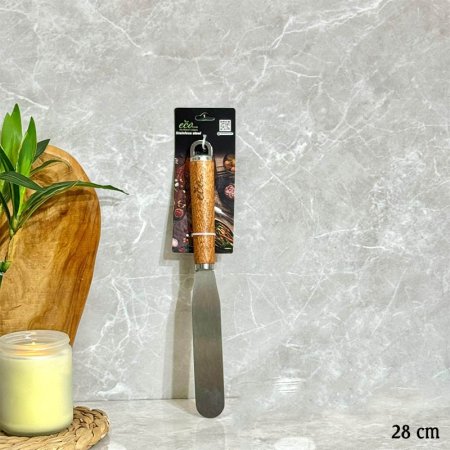 مجراد همبرغر28سم ستانلس ستيل ECO يد خشب GF159/29 =ب13