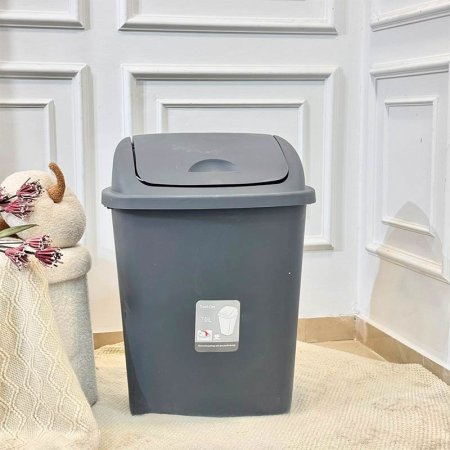سطل نفايات 70لتر بلاستيك غطا مروحة GF237/7  =ب14