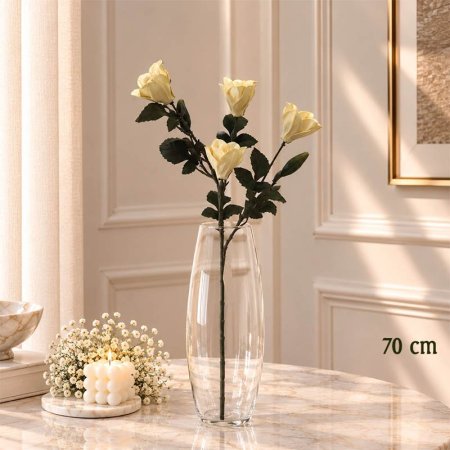 عرق ورد 70سم صناعي خريفي اوركيد  GF180/4 =ب19