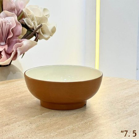 سلطية ميلامين 7.5" بني وجه بيج GF129/4 =ب13