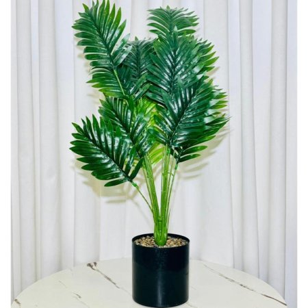 قوار شجرة اسود مدور ورق اخضر مشرف K5/1 =ك4