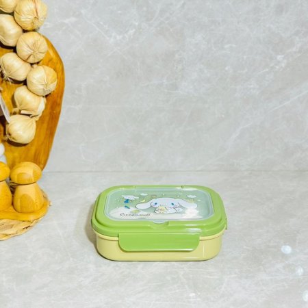 لانش بوكس اطفال مقطع 3 عين مع معلقة بلاستك ملون K169/4 =ك2