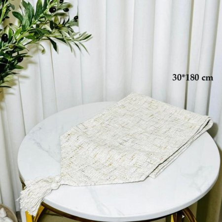 رنر 180*30سم قطن موشح K199/3 =ك2