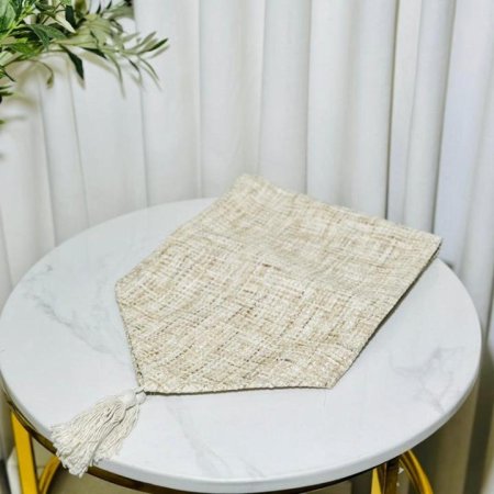 رنر 180*30سم قطن موشح كابتشينو K199/4 =ك2