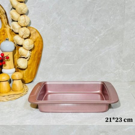 صينية المنيوم مستطيل 23*21 سم  خمري حيف عالي K106/2  =ك2