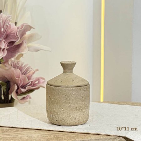 مضيفة مدور 11*10سم حجر ترفنتين GF191/3 =ب23
