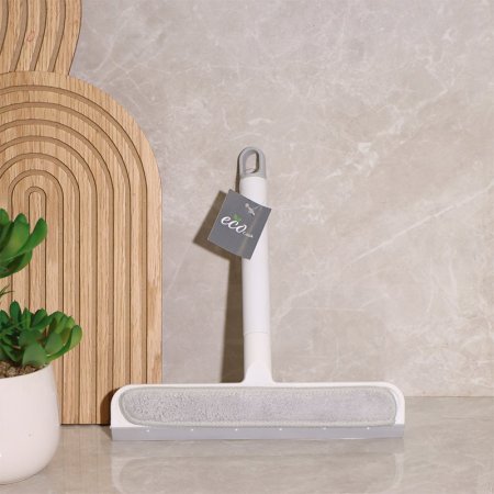 قشاطة مجلى سيلكون + قماش بلاستك ملون ECO يد قصير EL84/8 =ط55