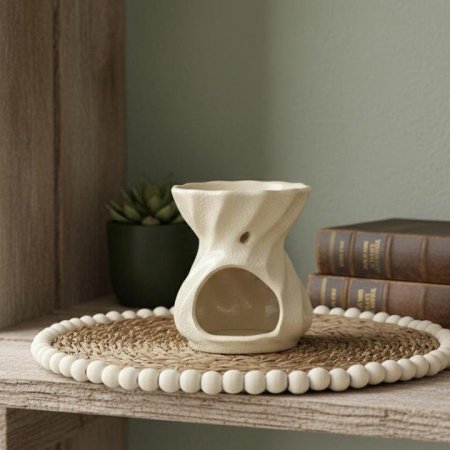 مبخرة بورسلان بيج 11سم لف EL13/6 =ك7