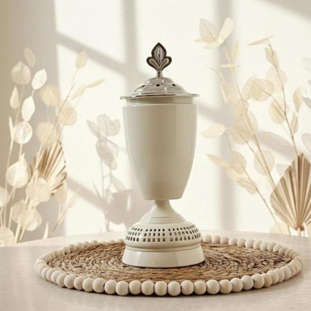 مبخرة تنك بيج 22سم قاعدة قبة EL13/17 =ك7