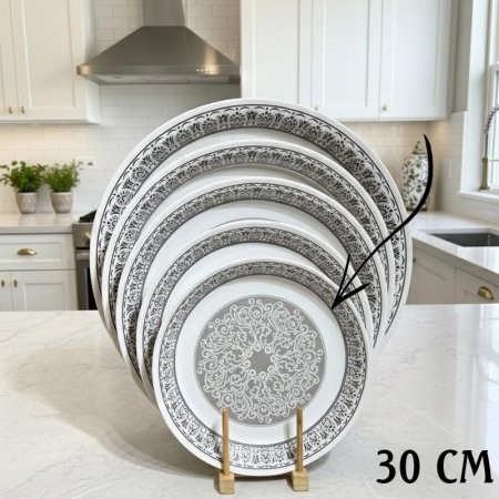 سدر ميلامين مزخرف سكني 30سم ASC607-D ++ج