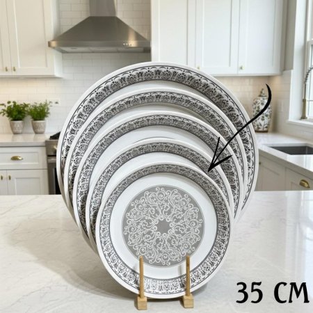 سدر ميلامين مزخرف سكني 35سم ASC608-D ++ج