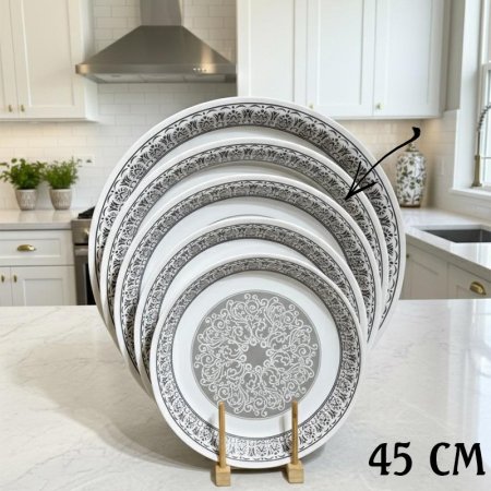 سدر ميلامين مزخرف سكني 45سم ASC610-D ++ج