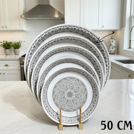 سدر ميلامين مزخرف سكني 50سم ASC611-D ++ج