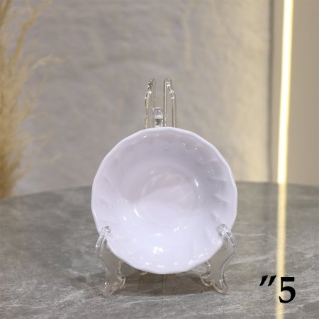 سلطية 5" ميلامين ابيض ASC601-W  ++ج