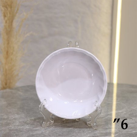 سلطية 6" ميلامين ابيض ASC602-W ++ج