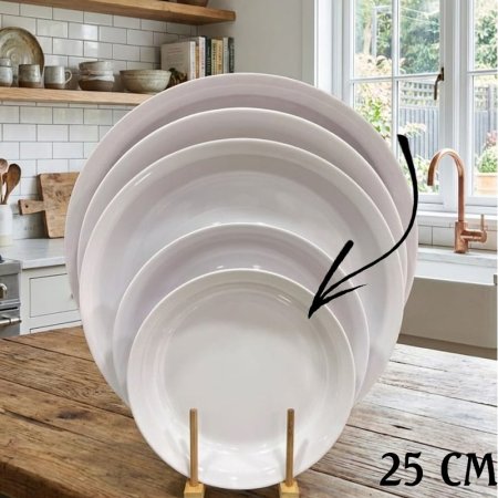 سدر ميلامين 25سم بيج ASC606-W ++ج