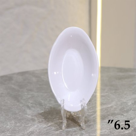 صحن فلوكة 6.5" ميلامين ابيض ASC618 -W  ++ج