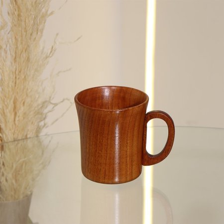كاسة ماغ خشب بامبو غامق EL78/3 =ط55