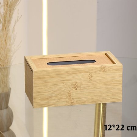 بكيت محارم مستطيل 22*12سم خشب بامبو EL72/22 =ط55