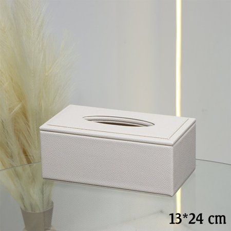 بكيت محارم 24*13سم جلد بيج EL14/6 =ط56